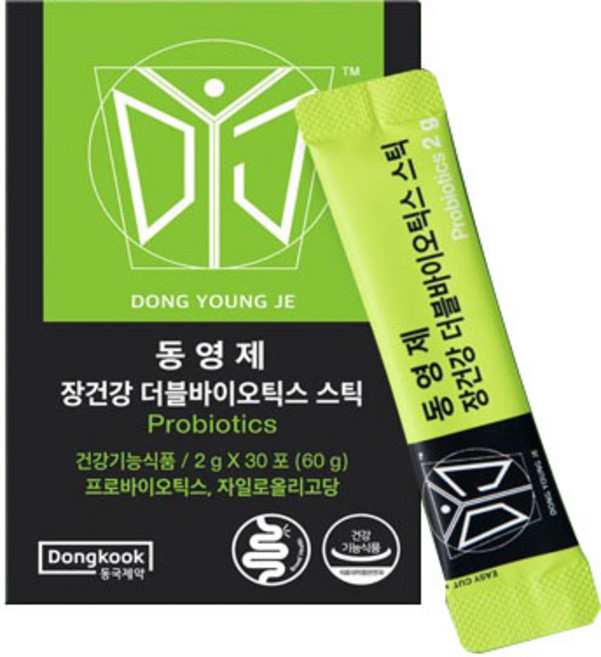 동국제약 동영제 장건강 더블 바이오틱스 스틱 30p, 2g, 1개, 30회분