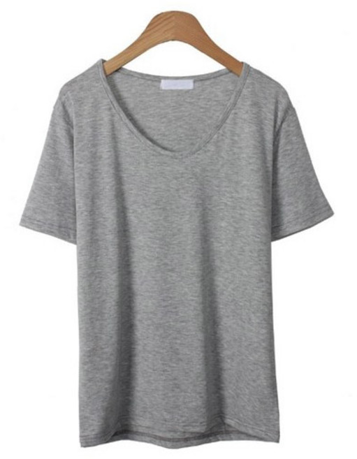 린다샵 여성용 스토우 베이직 라운드 티셔츠 T6482K13