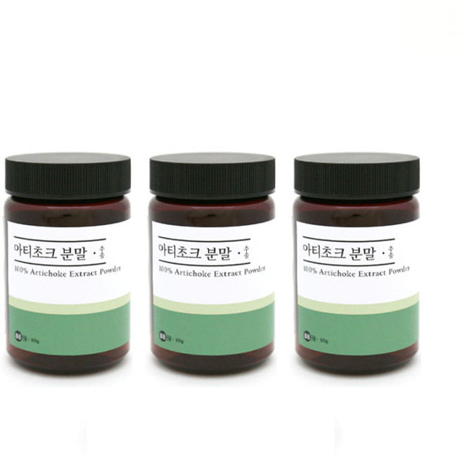 팔팔식품 아티초크 추출분말, 3개, 100g