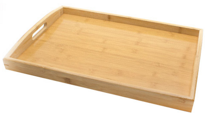 리빙엠 대나무쟁반 LC-289, 우드, 1개