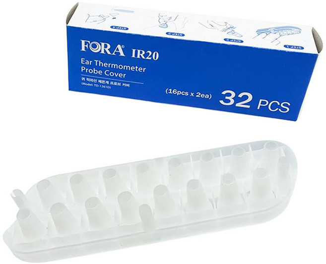 포라 체온계 프로브 커버 IR20 32p, 1개