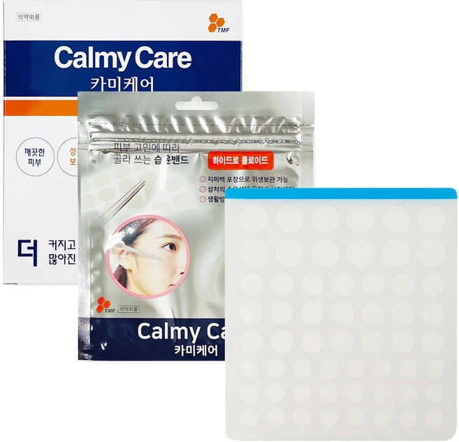 카미케어 원형 여드름패치 혼합형 10p, 1세트 - 쿠팡