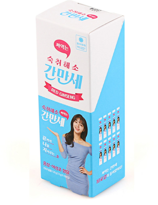 숙취해소 짜먹는 간만세 12g x 10p, 1개, 120g