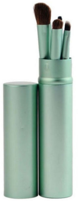 뷰티파워 메이크업 브러쉬 5종, 그린, 1개