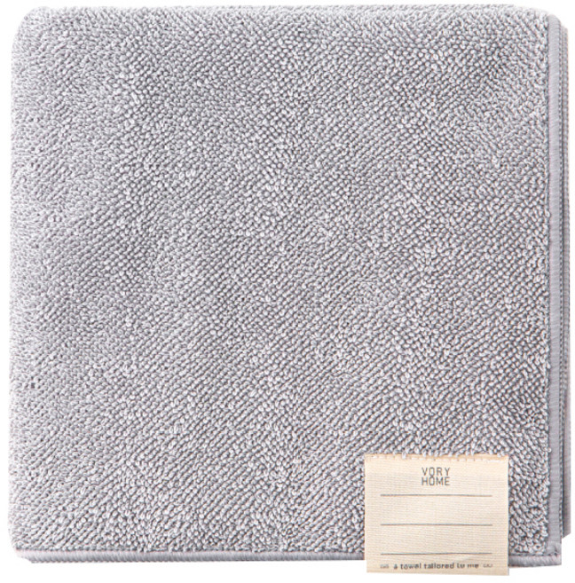 나혼자쓰는 페이스타월 180g 극세사 40 x 80 cm, 그레이, 1개