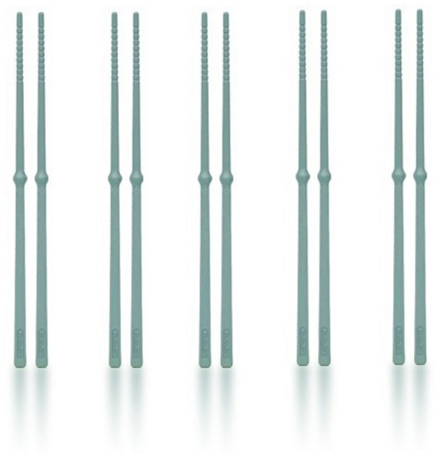 볼스틱 바첸 젓가락 5벌 세트, 민트, 1세트