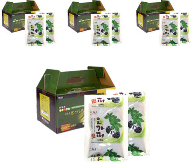 주식회사엔씨 가시오가피진액 80ml x 30p, 4박스, 2.4L