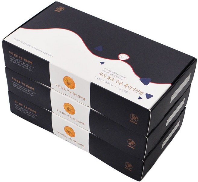 烘焙芝麻煎餅 16g 8入, 128g, 3盒