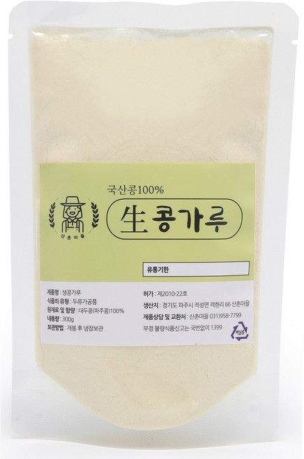 산촌마을 생 콩가루, 1개, 300g