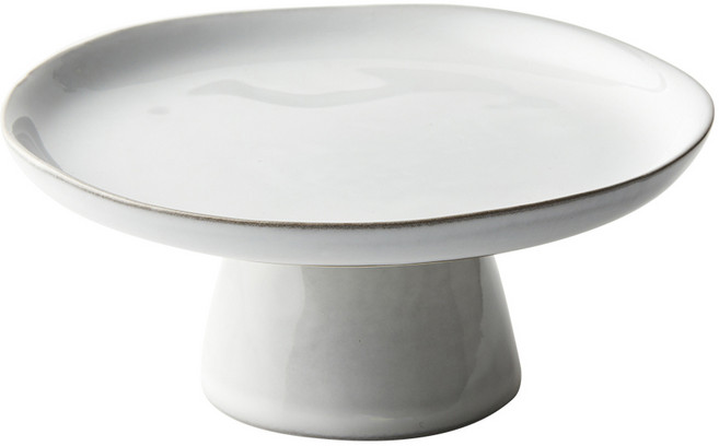 까사무띠 노세 스벨트 케이크 스탠드 17cm, 스톤, 1개