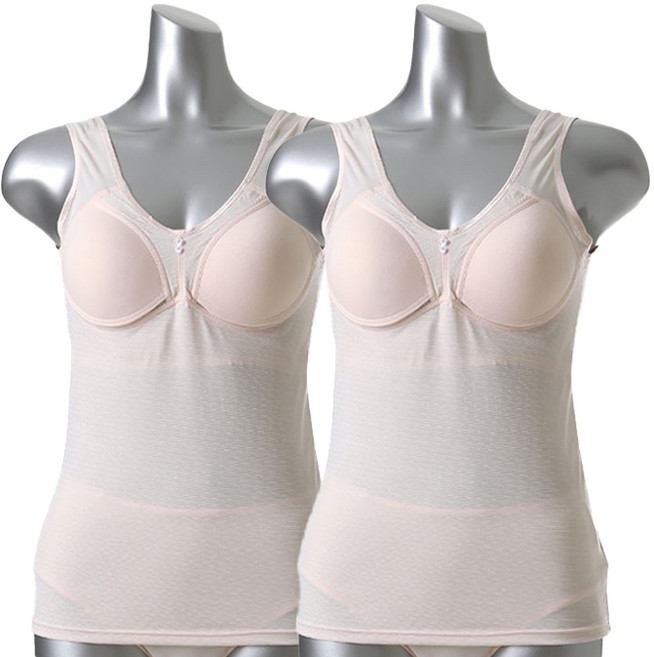 캐리루시 인견 몰드 런닝브라 2p