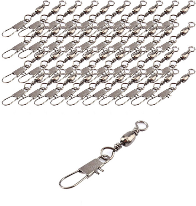 낚시 인터락 스냅도래, 1개입, 100개