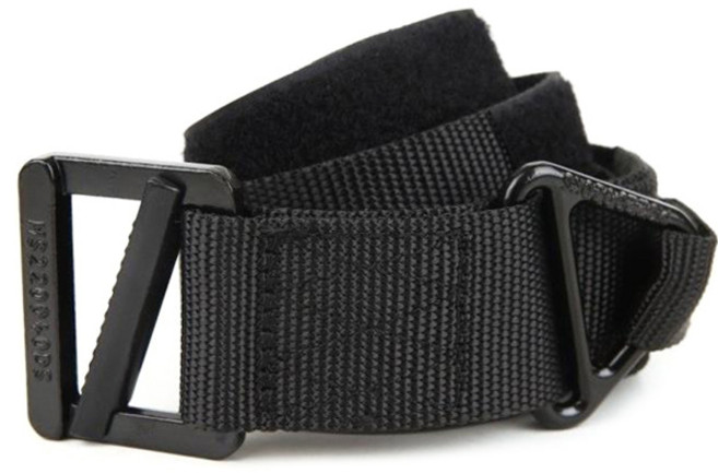 슬림 택티컬 벨트, 블랙, 1개