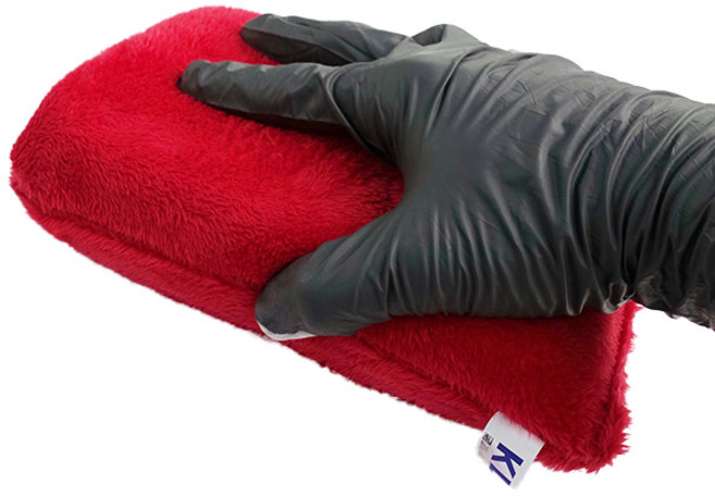 KLiN 소프티 워시패드 레드, 빨강, 1개