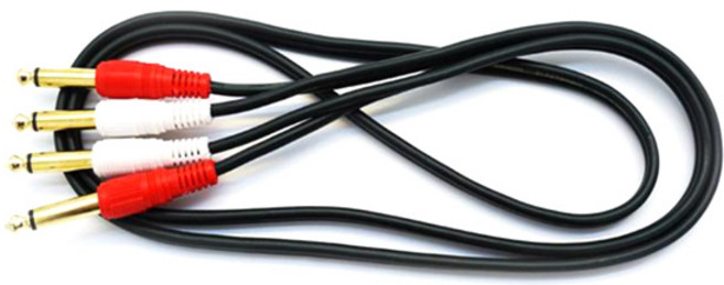 2모노 5.5 수 음향케이블 5m, ML09