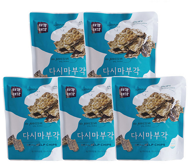티각태각 다시마부각, 30g, 5개