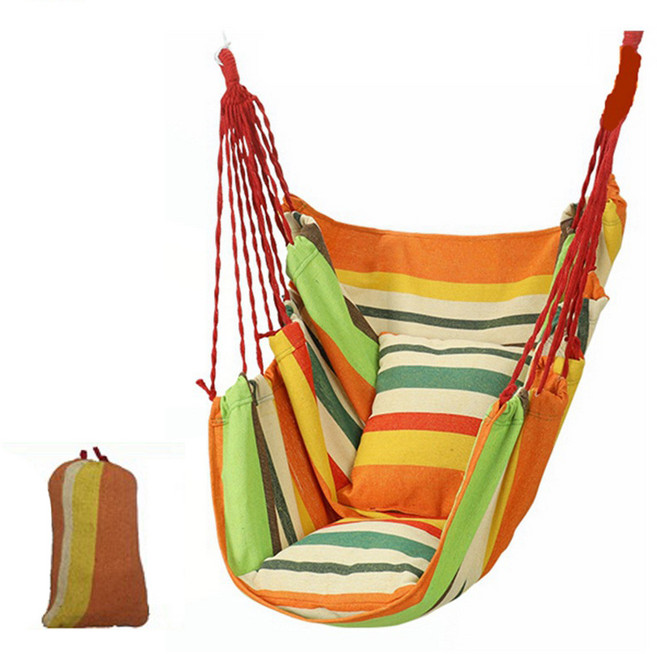 TCR 해먹의자 3.5 + 보관팩, 그린줄무늬, 1개