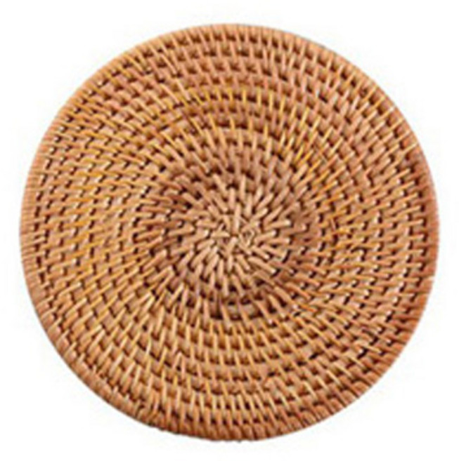 다세코 라탄 받침대 원형, 16cm, 1개