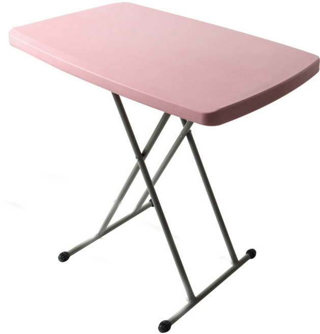 마켓플랜 접이식 다용도 테이블, 핑크