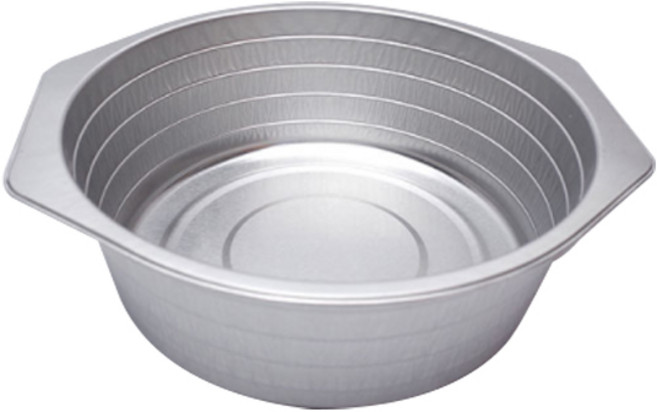 한라비 일회용 알루미늄 냄비 일반형 KJ-01442, 10개