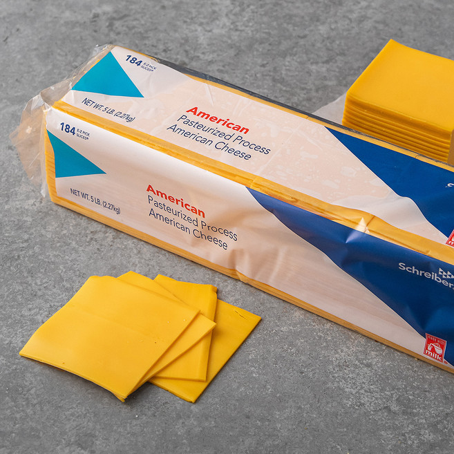 슈레이버 아메리칸 슬라이스치즈 184매, 2.27kg, 1개입, 1개