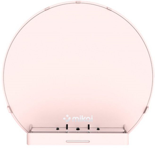 미카이 스마트폰 살균 고속 무선충전기 SS300, 핑크, 1개