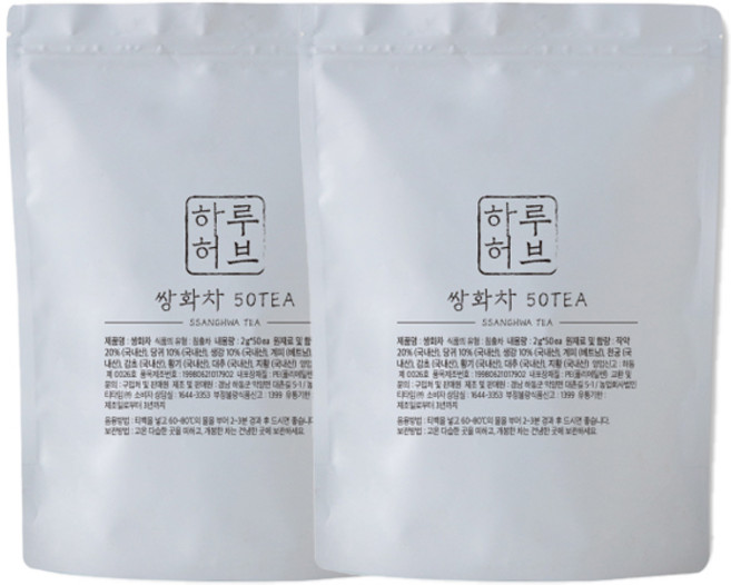 쌍화차 티백, 2g, 50개입, 2개