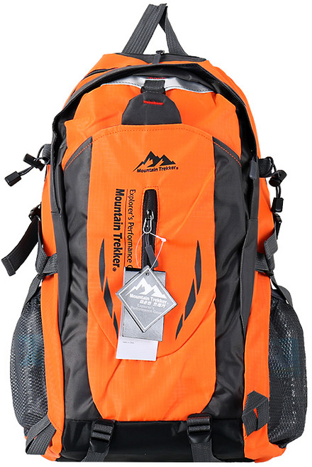 마운틴트레커 경량 등산배낭 28L, 오렌지
