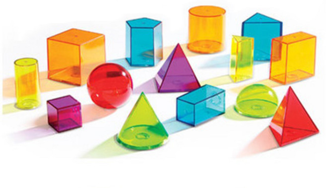 러닝리소스 입체도형모형, 1세트