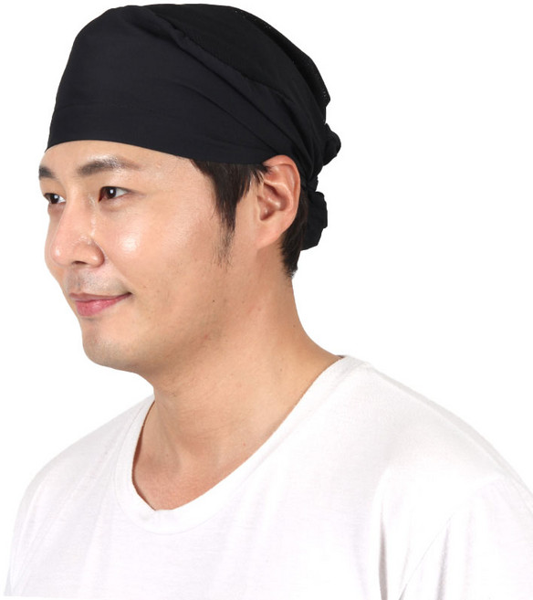 HT07 망사 두건, 검정, 1개