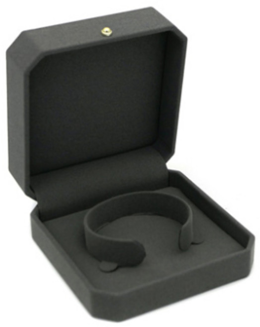 바미샵 스웨이드 팔찌 케이스, 그레이, 1개