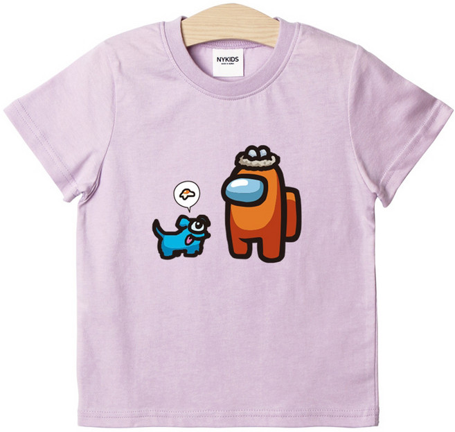 nykids 兒童透氣Among Us短袖T恤 US022