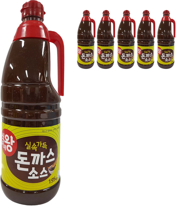 식자재왕 실속가득 돈까스소스, 1.95kg, 6개