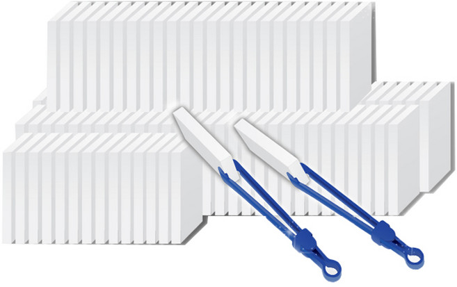 바스프 매직블럭 클리너 소형 50p + 집게 본품, 2세트