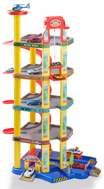 토이투비 77컨트롤 5단 주차타워, 혼합색상, 1세트