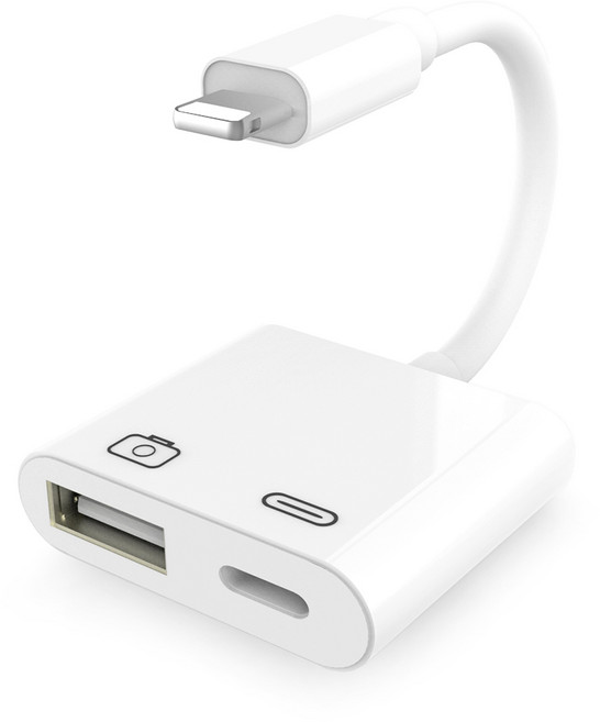 심플리피아노 아이폰 아이패드 미디 연결 케이블 SG005, 11cm, 1개