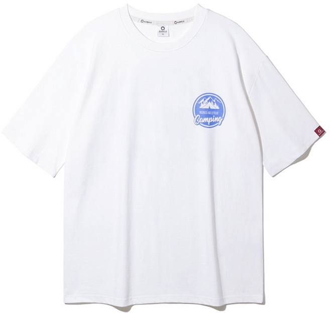 앨빈클로 피그먼트 캠핑 오버핏 통기성 반팔티 AST3348