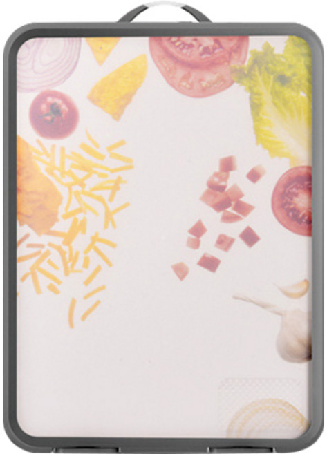 탈리에르 3SP 스테인레스 더블사이즈 SUS304 양면도마, 화이트