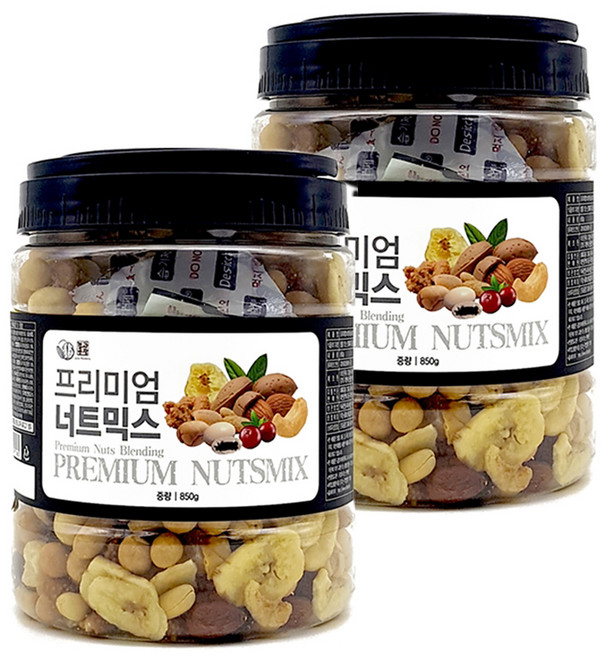 Nuts Factory 優質綜合堅果, 850g, 2個