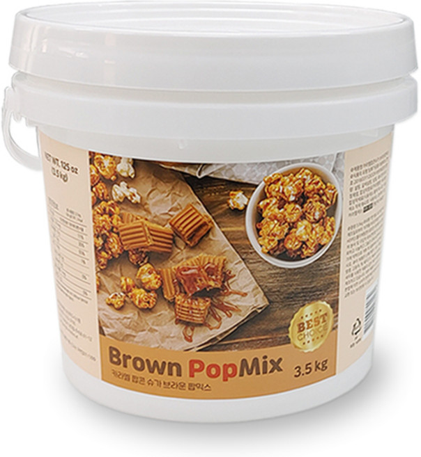 상상시즈닝 카라멜 팝콘 슈가 브라운팝믹스, 3.5kg, 1개