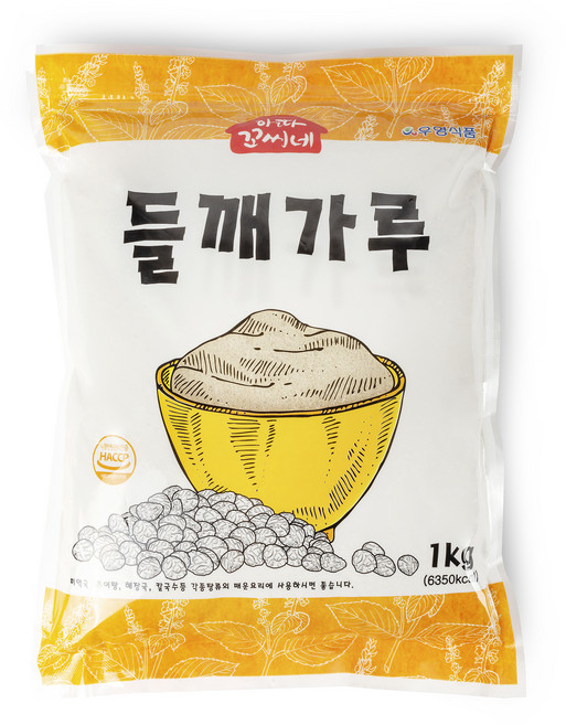 우영식품 아따꼬씨네 들깨가루, 1kg, 1개