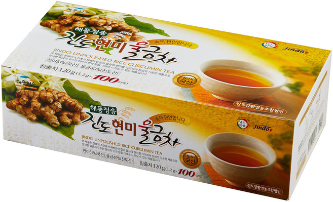 해풍청송 현미 울금차, 120g, 100개입, 1개