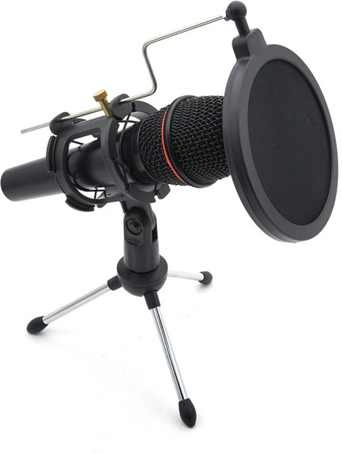 컴스 2 in 1 팝 스크린 마이크 스탠드, BT912