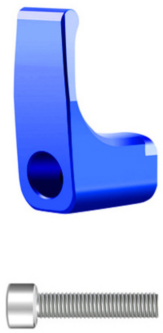 오토바이 다용도 봉지걸이 A타입 블루, 1개