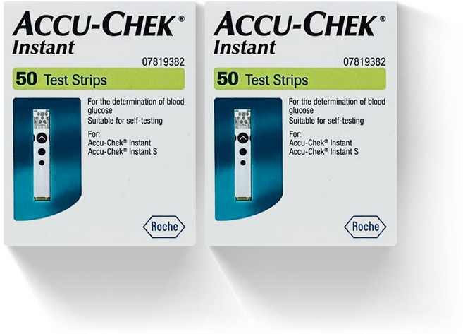 아큐첵 인스턴트 혈당측정 검사지, 2개, 50개입
