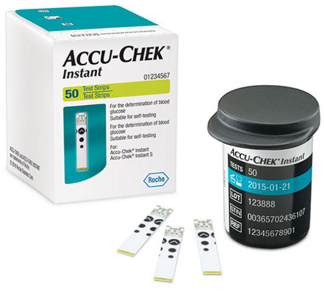 아큐첵 인스턴트 혈당측정지, 1개, 50개입
