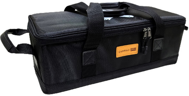 캠핑지구 단조팩 멀티 툴 공구 가방, 블랙, 1개