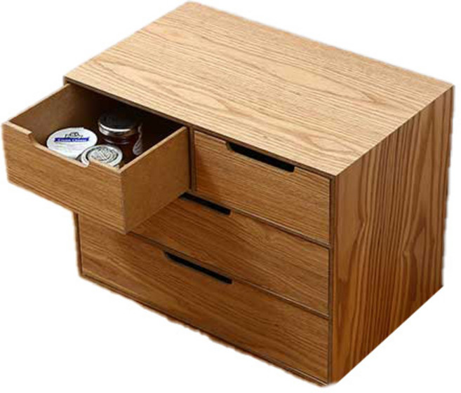 에라토 우딘 주방 미니 수납함, 혼합색상, 1개