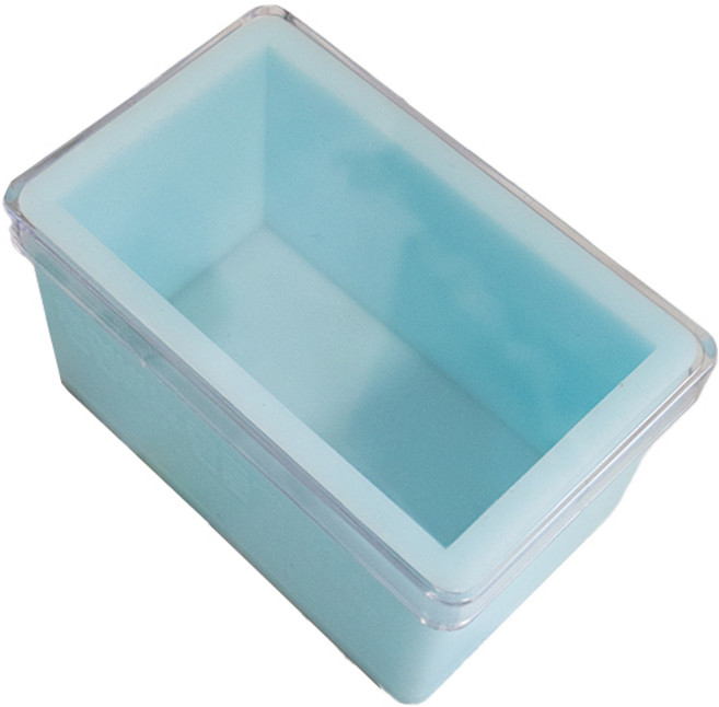 手工皂製作 500g 模具, 天藍色, 1個