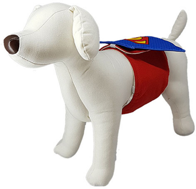 젠틀독 강아지 매너벨트 슈퍼멍 + 이너패드 10p 세트, S, 1세트